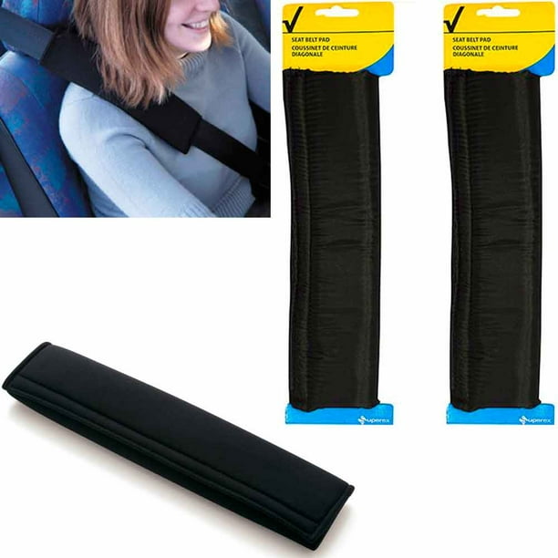2Pcs Car Seat Belt Shoulder Safety Pads Cover Comfortable Cushion Harness Pad